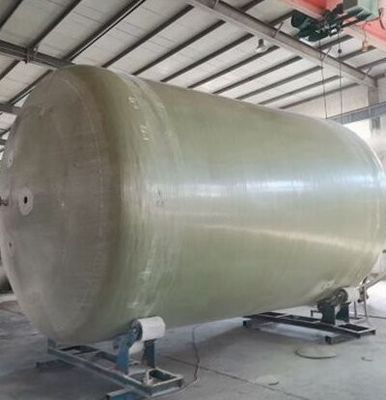 200m3 ΦΡΠ δεξαμενή αποθήκευσης Προαιρετικό μέτρο επιπέδου Προσαρμοσμένη διάμετρος εισόδου