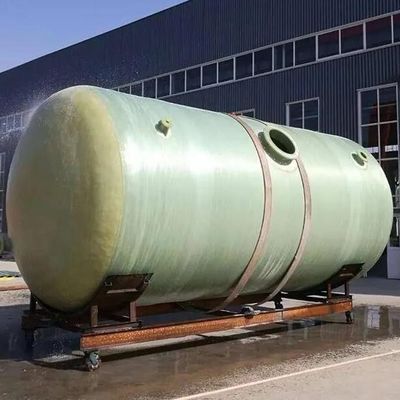 Εναρμονισμένες δεξαμενές και δοχεία FRP 200 κυβικών μέτρων 0.6MPa δεξαμενή πίεσης FRP