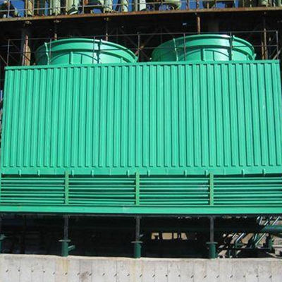 OEM Square FRP GRP Cross Flow Cooling Tower Ελαφρύ βάρος Προσαρμοσμένο μέγεθος