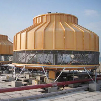 OEM Square FRP GRP Cross Flow Cooling Tower Ελαφρύ βάρος Προσαρμοσμένο μέγεθος