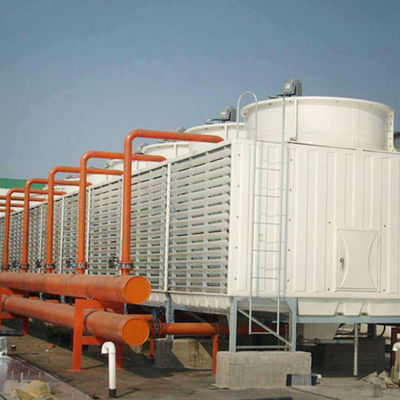 OEM Square FRP GRP Cross Flow Cooling Tower Ελαφρύ βάρος Προσαρμοσμένο μέγεθος