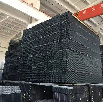 Συσκευή πλήρωσης PVC αντίστροφης ροής Συσκευή πλήρωσης crossflow ψύξης πύργου