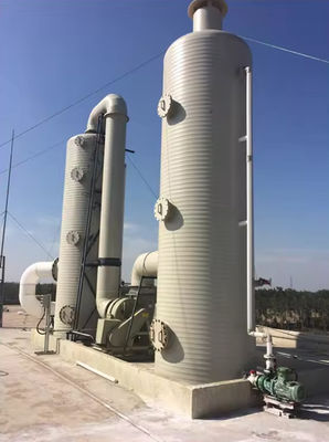 Πολυχρωματικό Gelcoat FRP Καθαρισμός Απορρόφηση Πύργος Απορρόφηση οξέος ομίχλη Προσαρμοσμένο