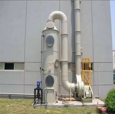 Πολυχρωματικό Gelcoat Biogas FRP Πύργος απορρόφησης οξέος ομίχλης Πύργος συσκευασίας ψεκασμού