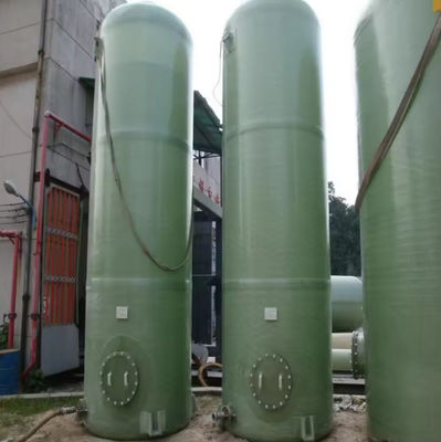 Καλυπτόμενο Gel Coat GRP FRP Αρρόφηση Πύργος Πολυστρωτή ψεκασμός για τα απόβλητα οξέος αέριο