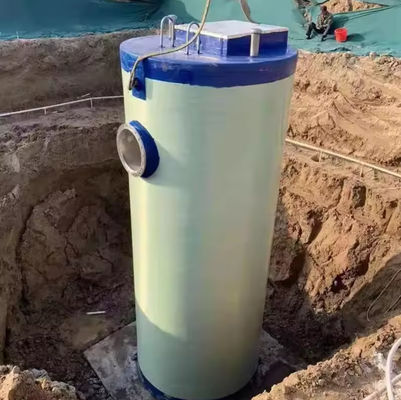Υψηλής ολοκλήρωσης σταθμός άντλησης αποβλήτων και αντλίας βροχερού νερού