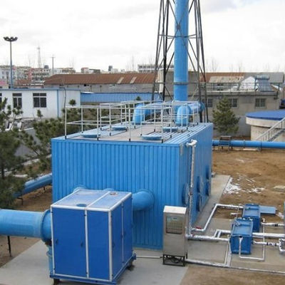 Βιολογική αποσμητική θήκη από ανθρακικό χάλυβα FRP Grp Απορρίμματα αερίων αποσμητική διήθηση καθαρισμού