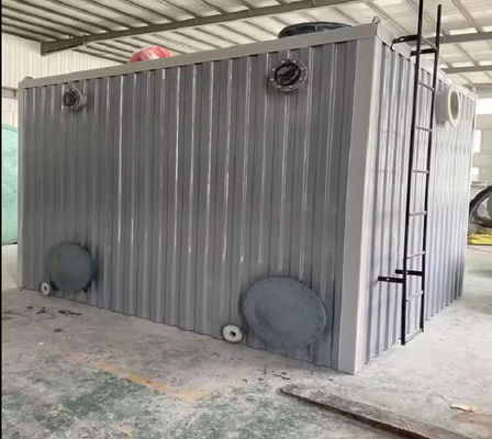 Προσαρμοσμένο ενσωματωμένο βιολογικό κιβώτιο αποσμητισμού ινών γυαλιού για την επεξεργασία αποβλήτων